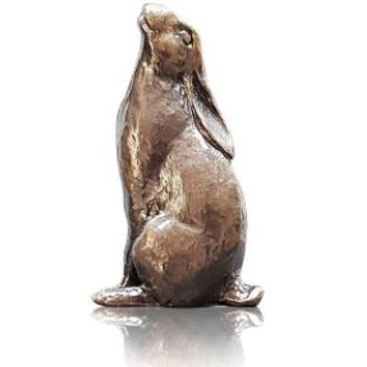 "Hare moon gazing" Bronze