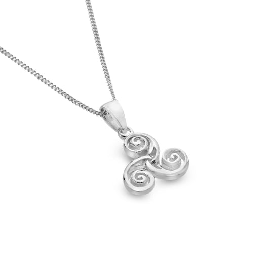 silver celtic knot pendant