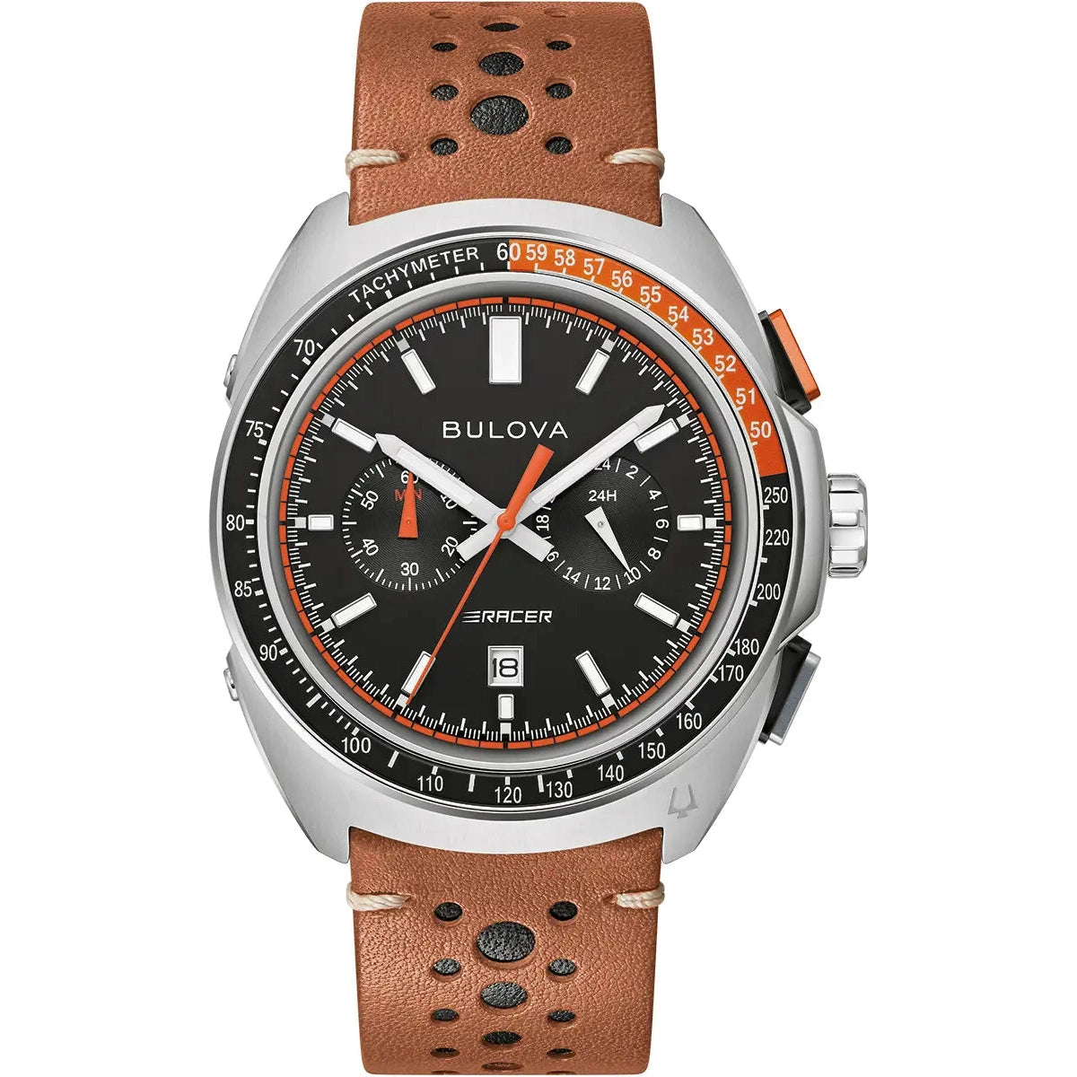 Bulova Racer Chronograph Gents strap Watch