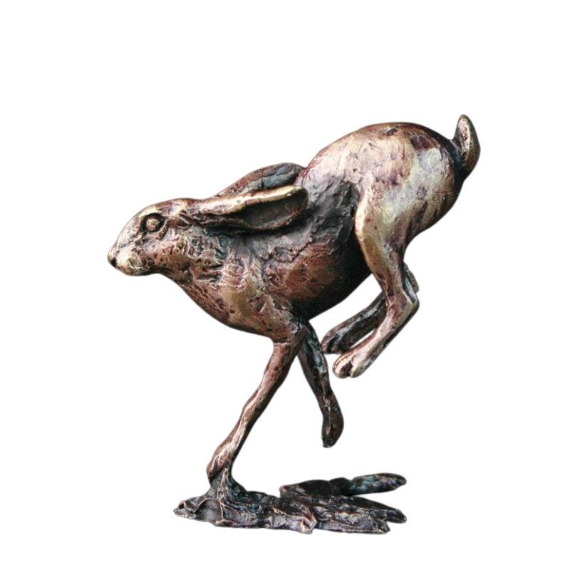 "Running Hare " bronze