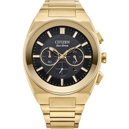 Citizen Men's Eco-Drive Modern Axiom Chronograph Stainless Steel Watch