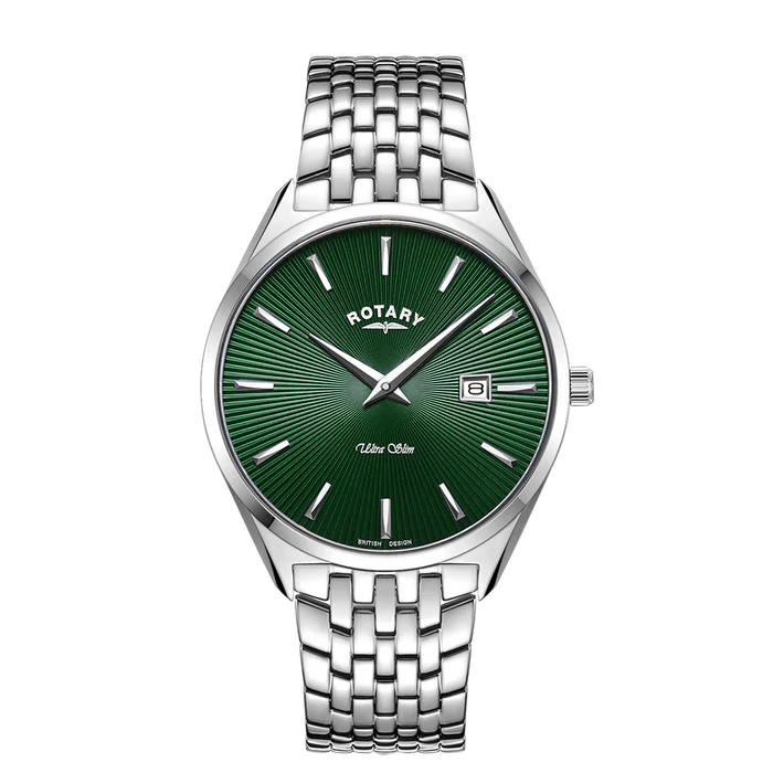 GENTS ROTARY ULTRA SLIM WATCH