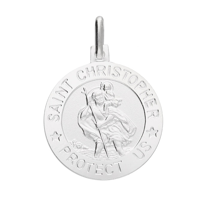 Silver St Christopher.