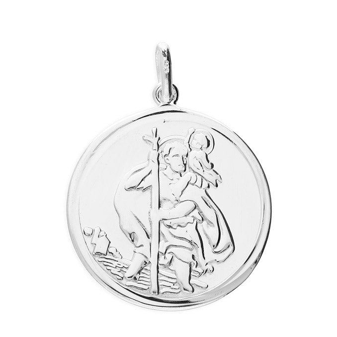 Silver St Christopher.