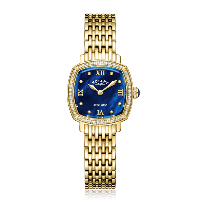 Rotary Traditional Crystal Set Ladies watch