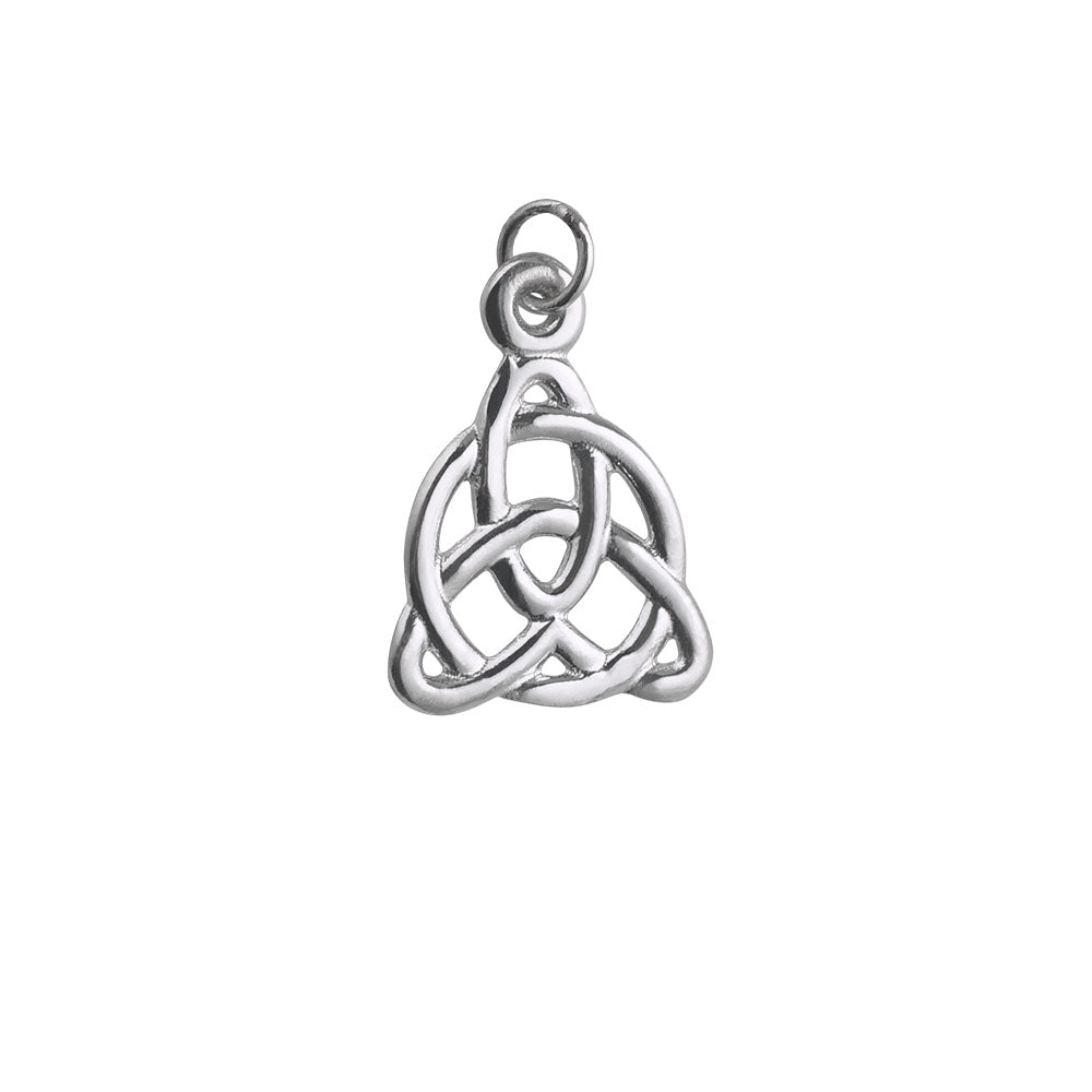 silver celtic Trinity knot design pendant