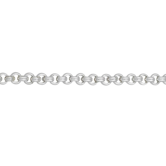 Silver Round Belcher Bracelet