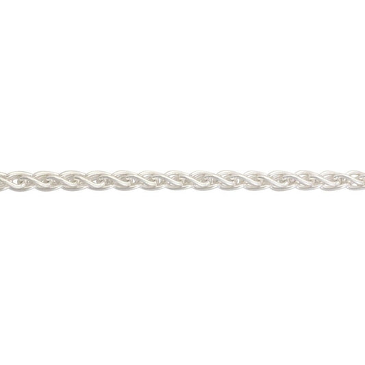 silver spiga chain