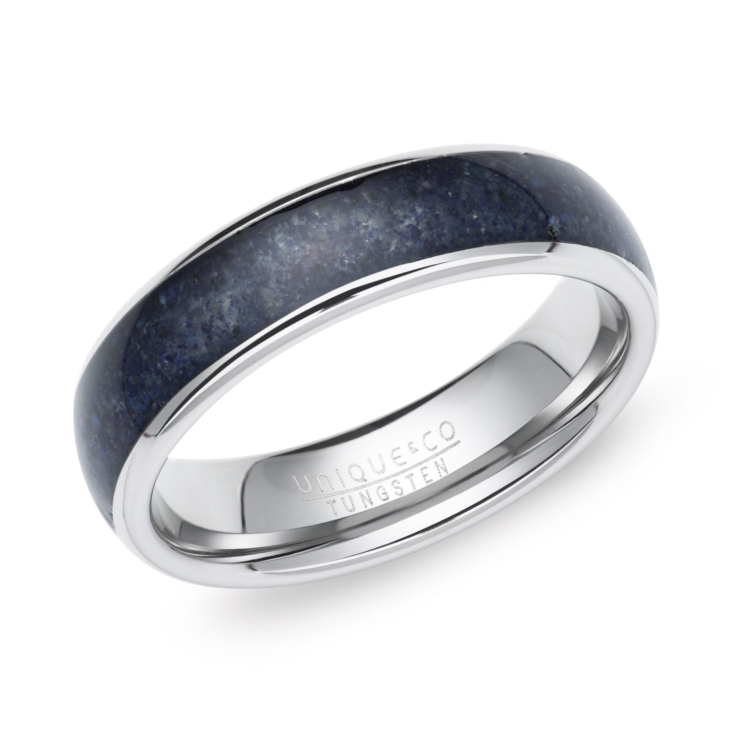 Gents 6mm tungsten ring