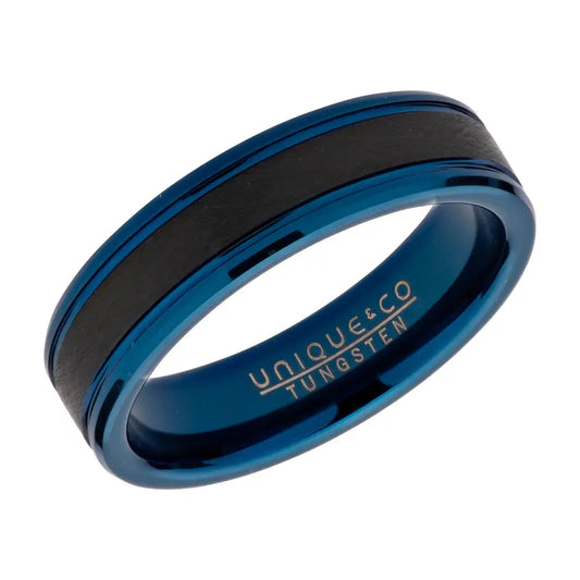 Gents 7mm Tungsten Ring