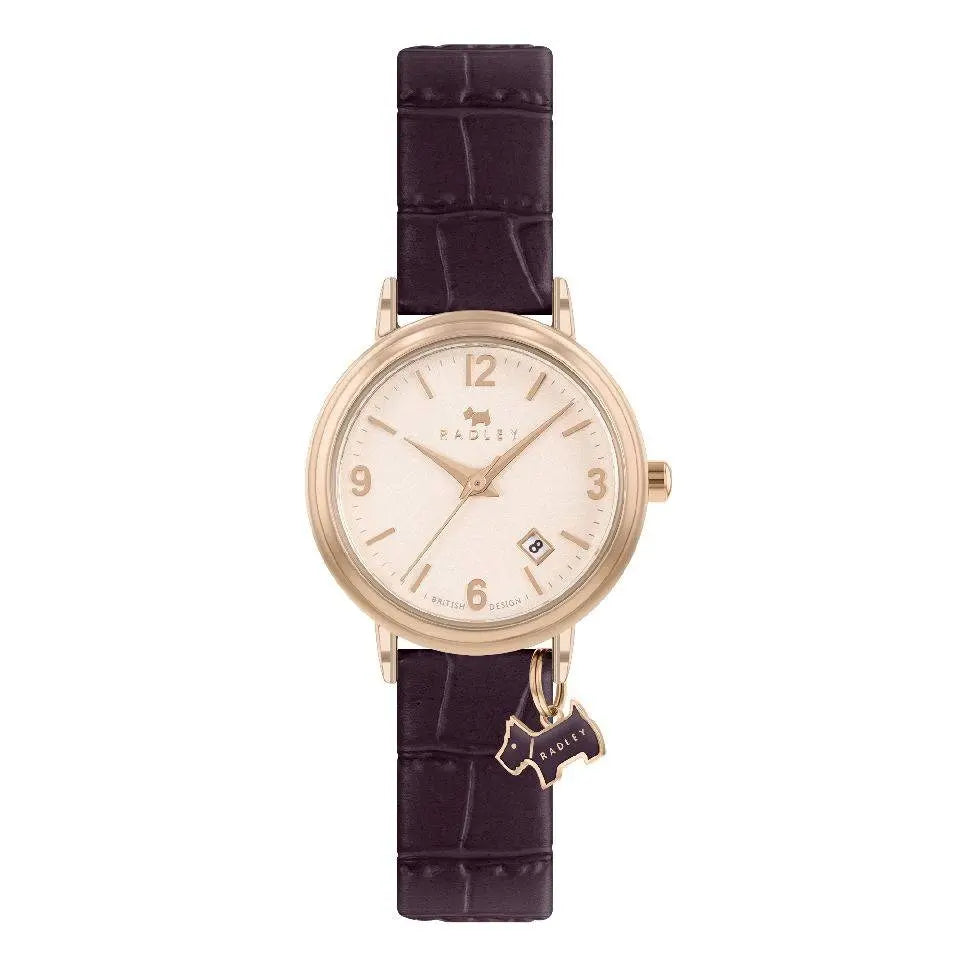 Ladies Radley leather strap watch