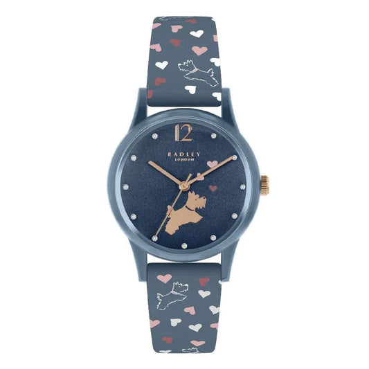 Ladies Radley Blue silicone watch