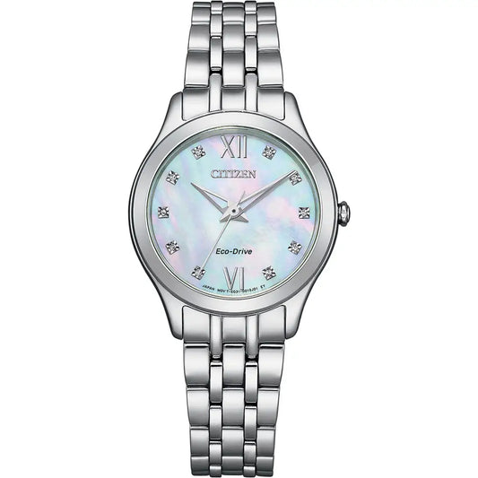 Silhouette Crystal Eco Drive Ladies