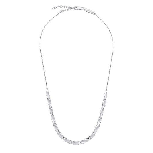 Fiorelli Silver Articulated Chain Necklace