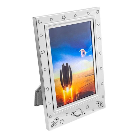 Space themed photo frame