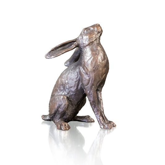 Medium Hare Moon Gazing Bronze