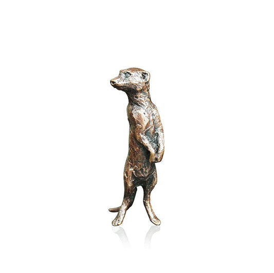 Meerkat Standing Bronze