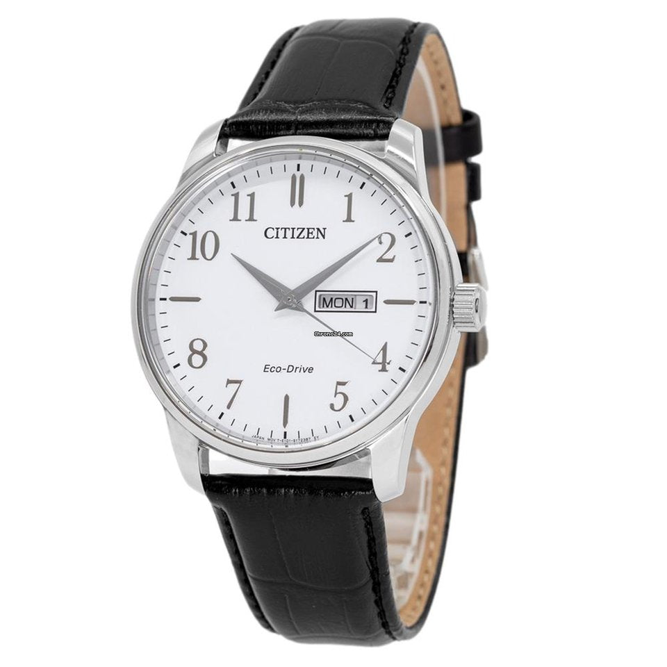 Citizen Eco-Drive Leather Strap Watch