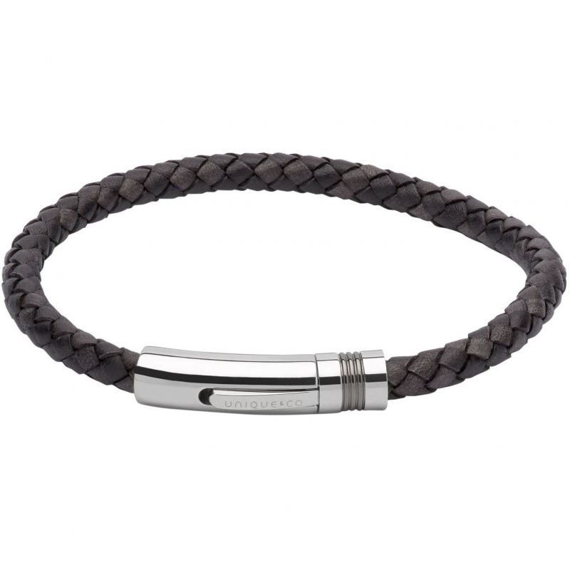 Gents leather bracelet