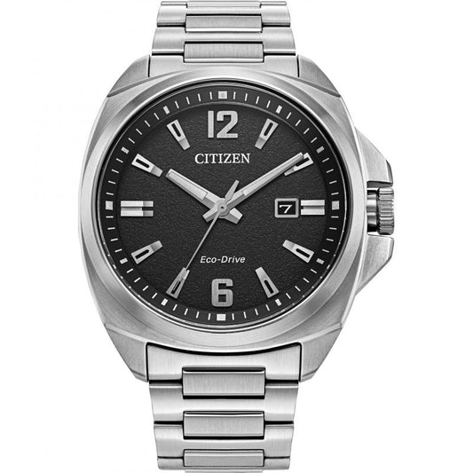 Men's Citizen Endicott Eco-Drive Black Dial Watch