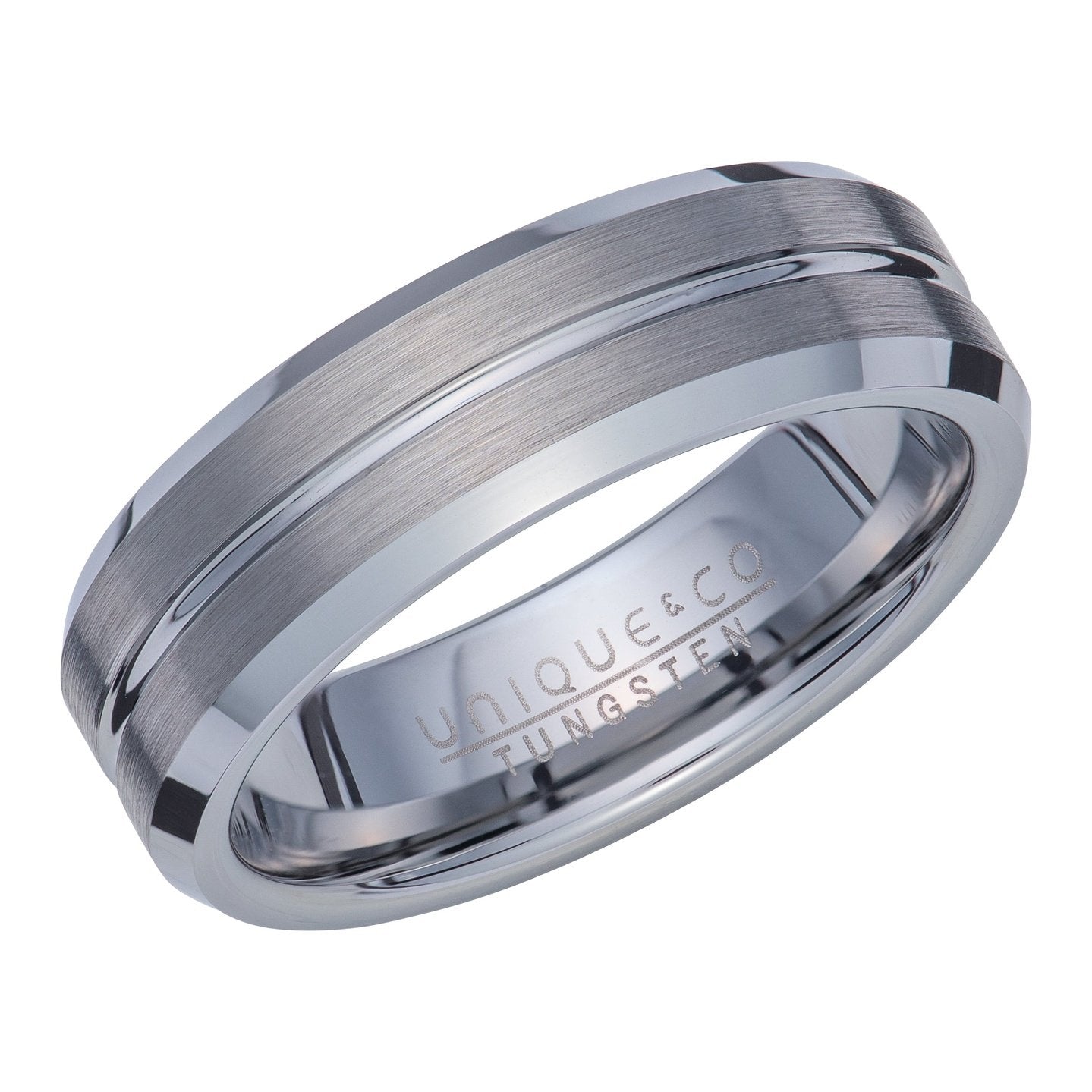 Gents Tungsten Ring