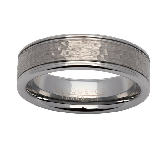 Gents 7mm Tungsten Ring