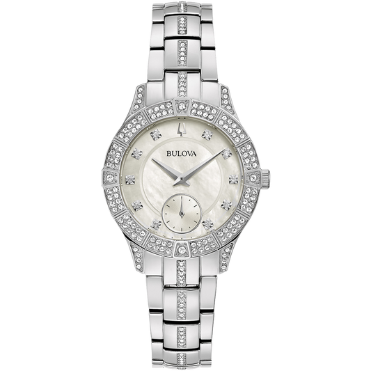 Bulova Women's Crystal Bracelet Watch