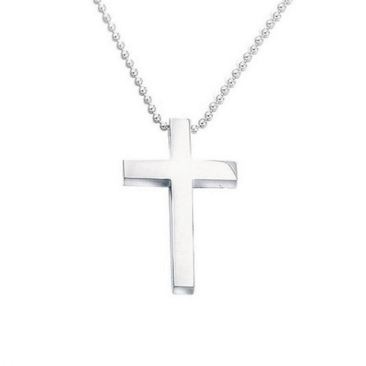 Silver large Cross Pendant